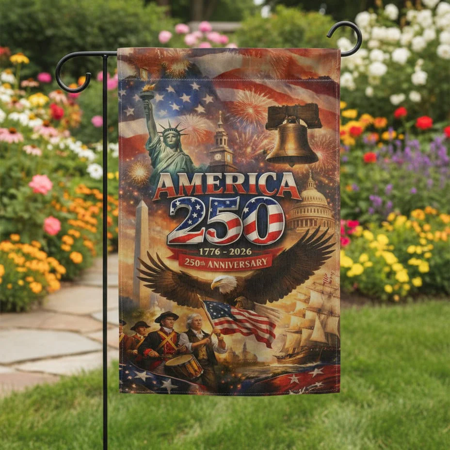 America 250th Anniversary - Patriotic Flag - Gift For Family