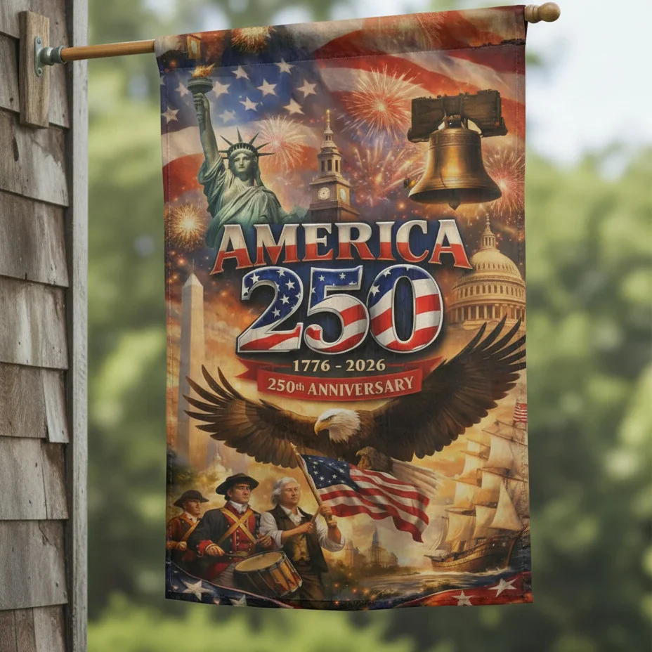 America 250th Anniversary - Patriotic Flag - Gift For Family - Image 5