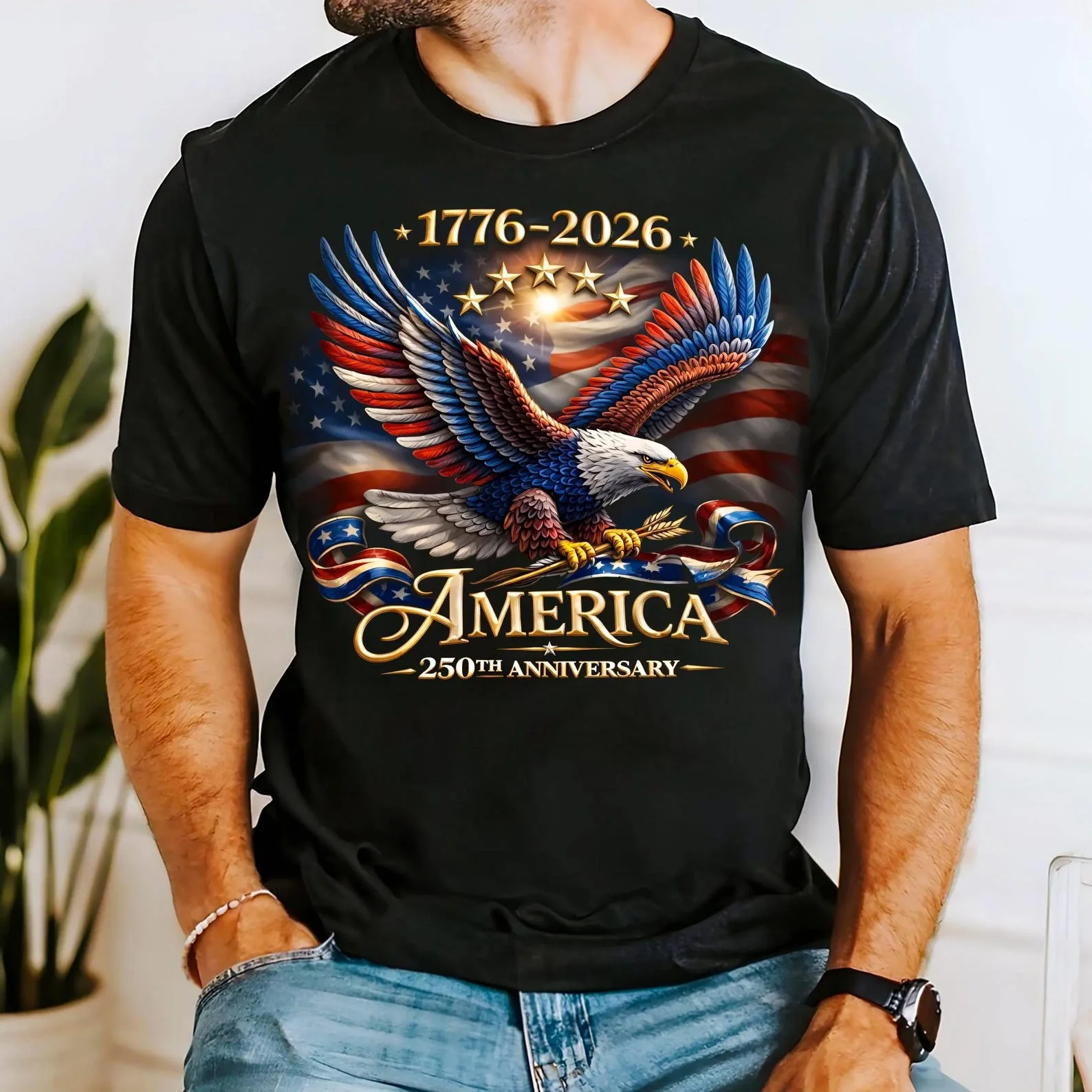 America 250th Anniversary - Personalized Shirt - Gift For Patriots