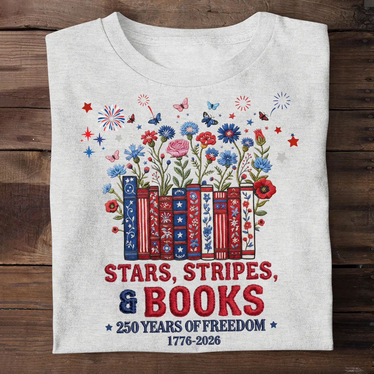 American 250th Book Lovers - Personalized Shirt