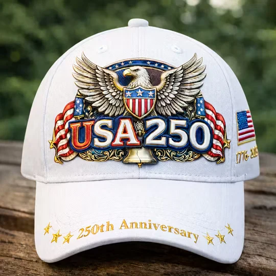 American Heritage 1776 To 2026 Patriotic Eagle - Classic Cap - Gift For Him - Image 2