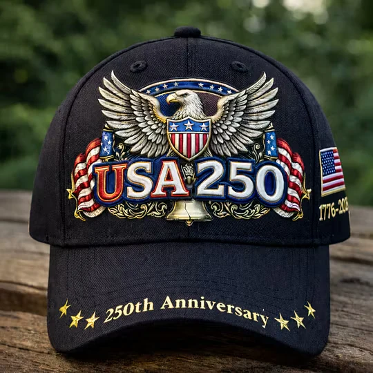 American Heritage 1776 To 2026 Patriotic Eagle - Classic Cap - Gift For Him - Image 4