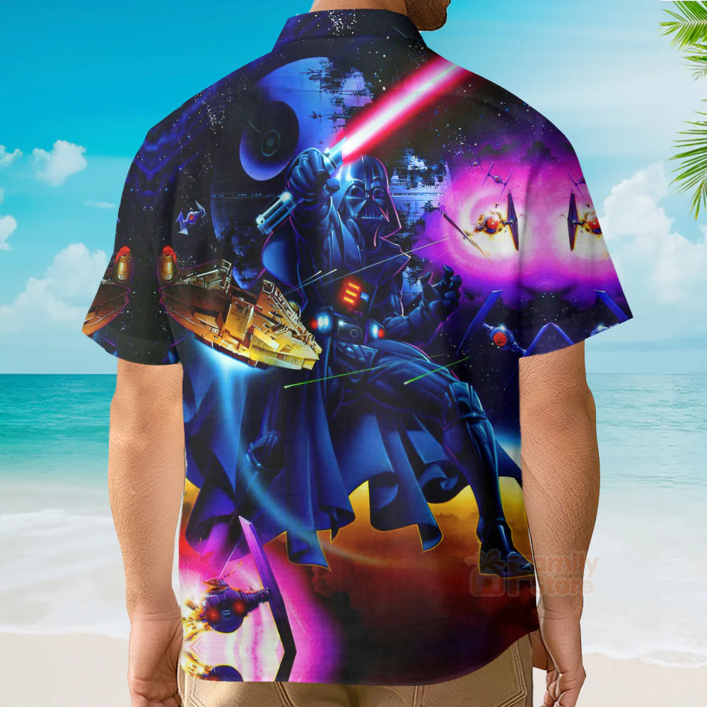 Anakin Skywalker Darth Vader Stwa Hawaiian Shirt - Image 5