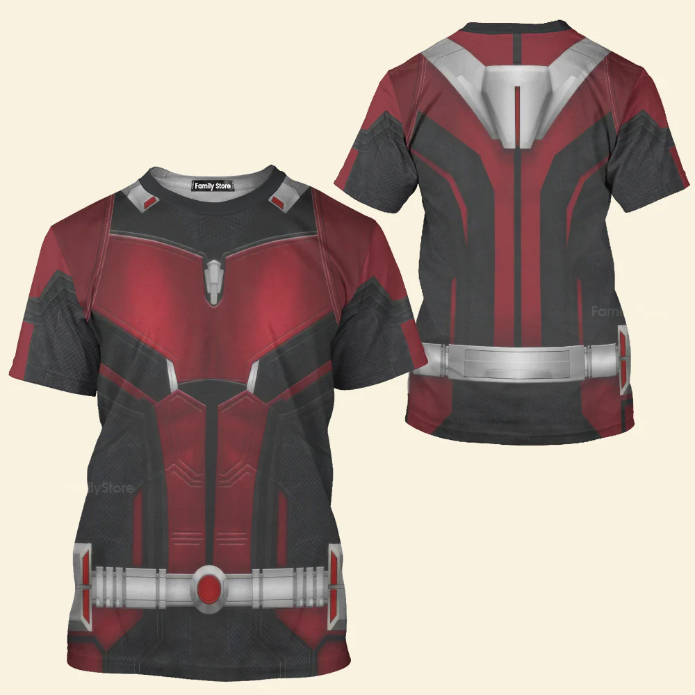 Ant-Man 2 Suit Ant-Man And The Wasp Costume T-Shirt - Image 3