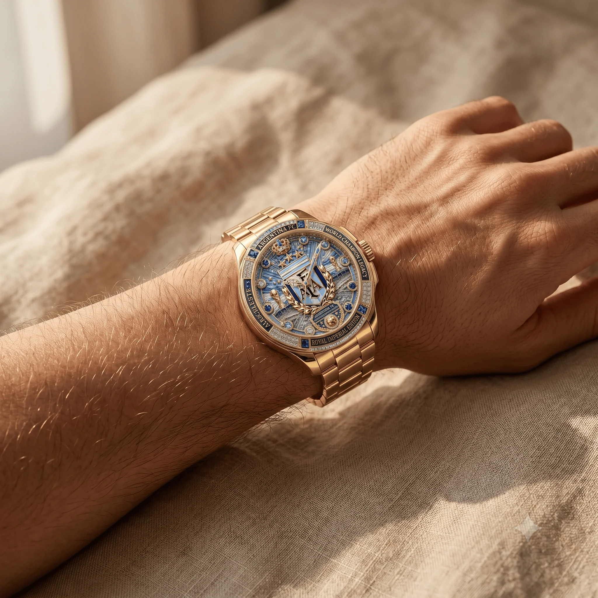 Argentina Soccer Championship 2026 - Men's Wrist Watch - Gift For Sport Lovers - Image 3