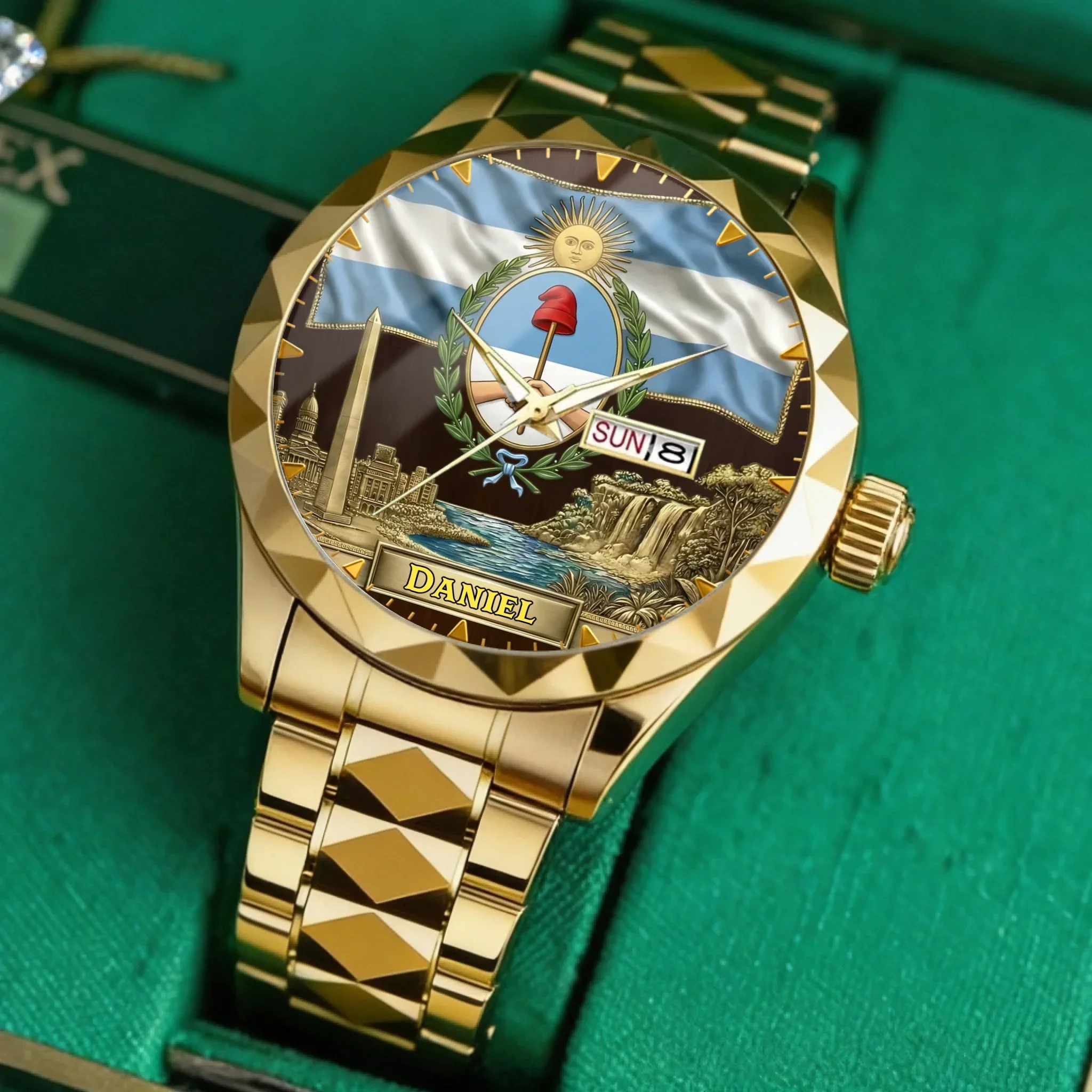 Argentina Soccer Championship 2026 - Personalized Hand Watch - Gifts For Football Lovers, Sports Fans, Sports Lovers