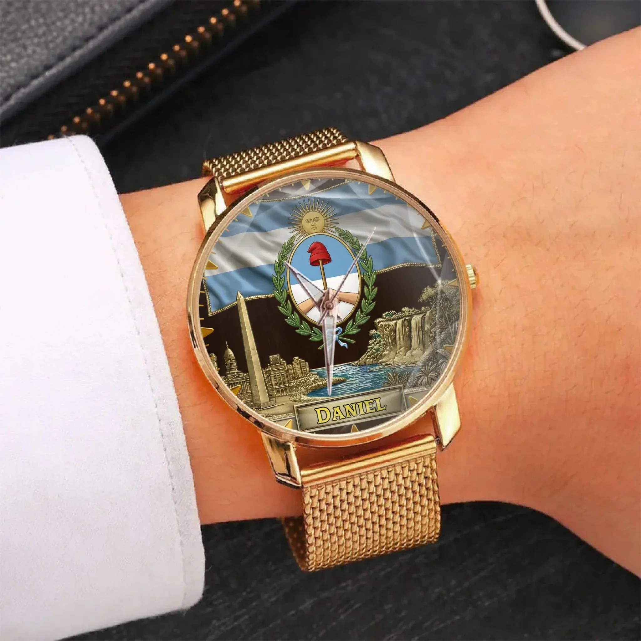Argentina Soccer Championship 2026 - Personalized Hand Watch - Gifts For Football Lovers, Sports Fans, Sports Lovers - Image 4