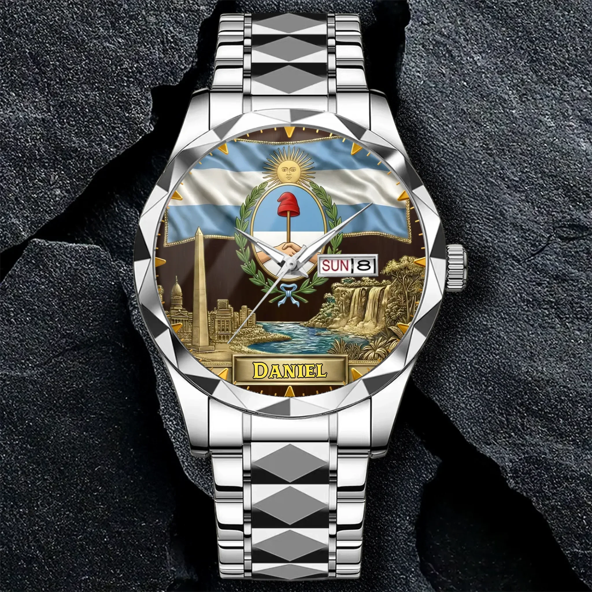 Argentina Soccer Championship 2026 - Personalized Hand Watch - Gifts For Football Lovers, Sports Fans, Sports Lovers - Image 6