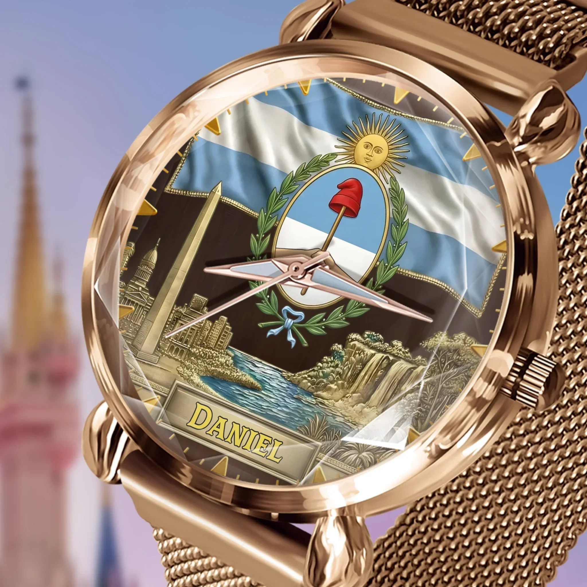 Argentina Soccer Championship 2026 - Personalized Hand Watch - Gifts For Football Lovers, Sports Fans, Sports Lovers - Image 8