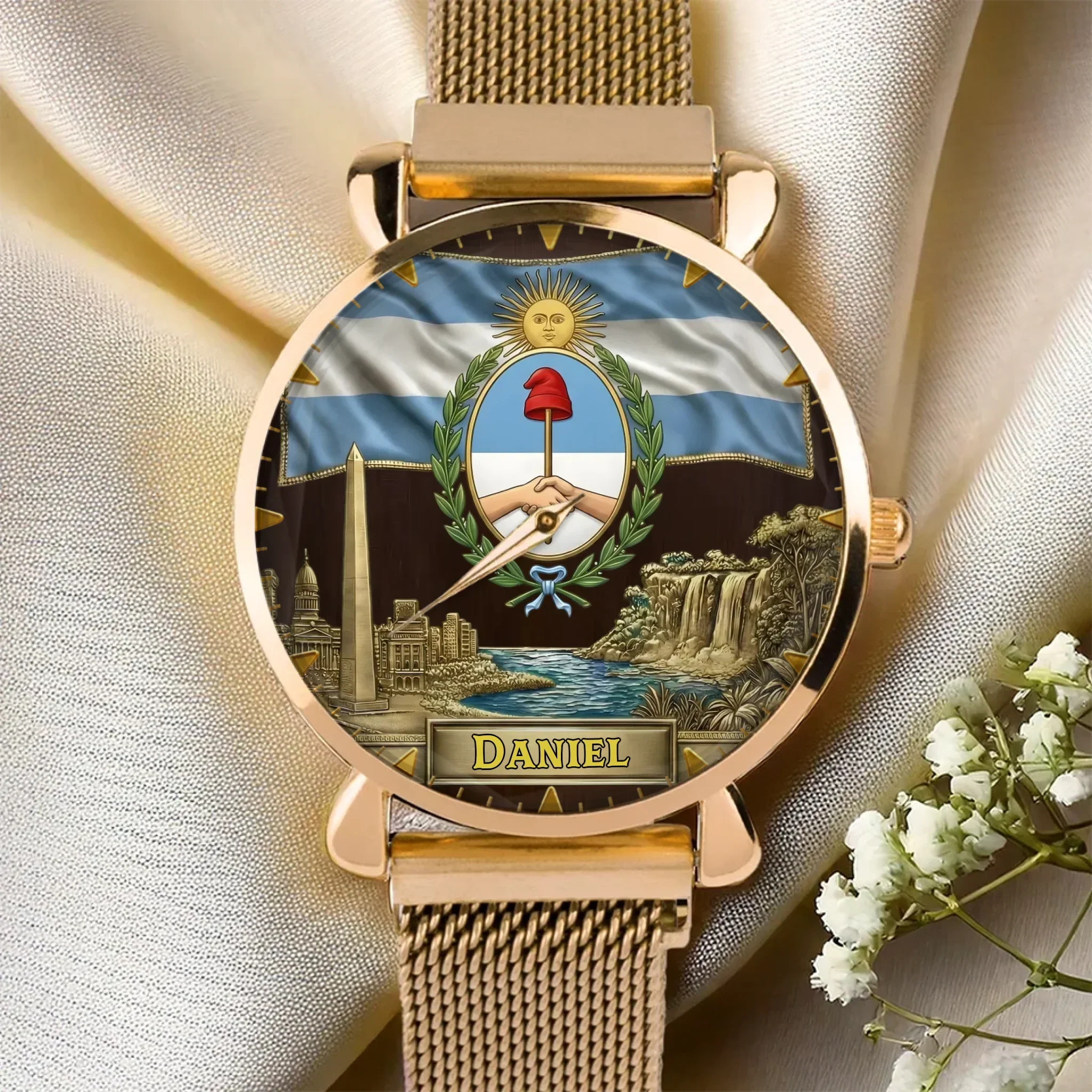 Argentina Soccer Championship 2026 - Personalized Hand Watch - Gifts For Football Lovers, Sports Fans, Sports Lovers - Image 9