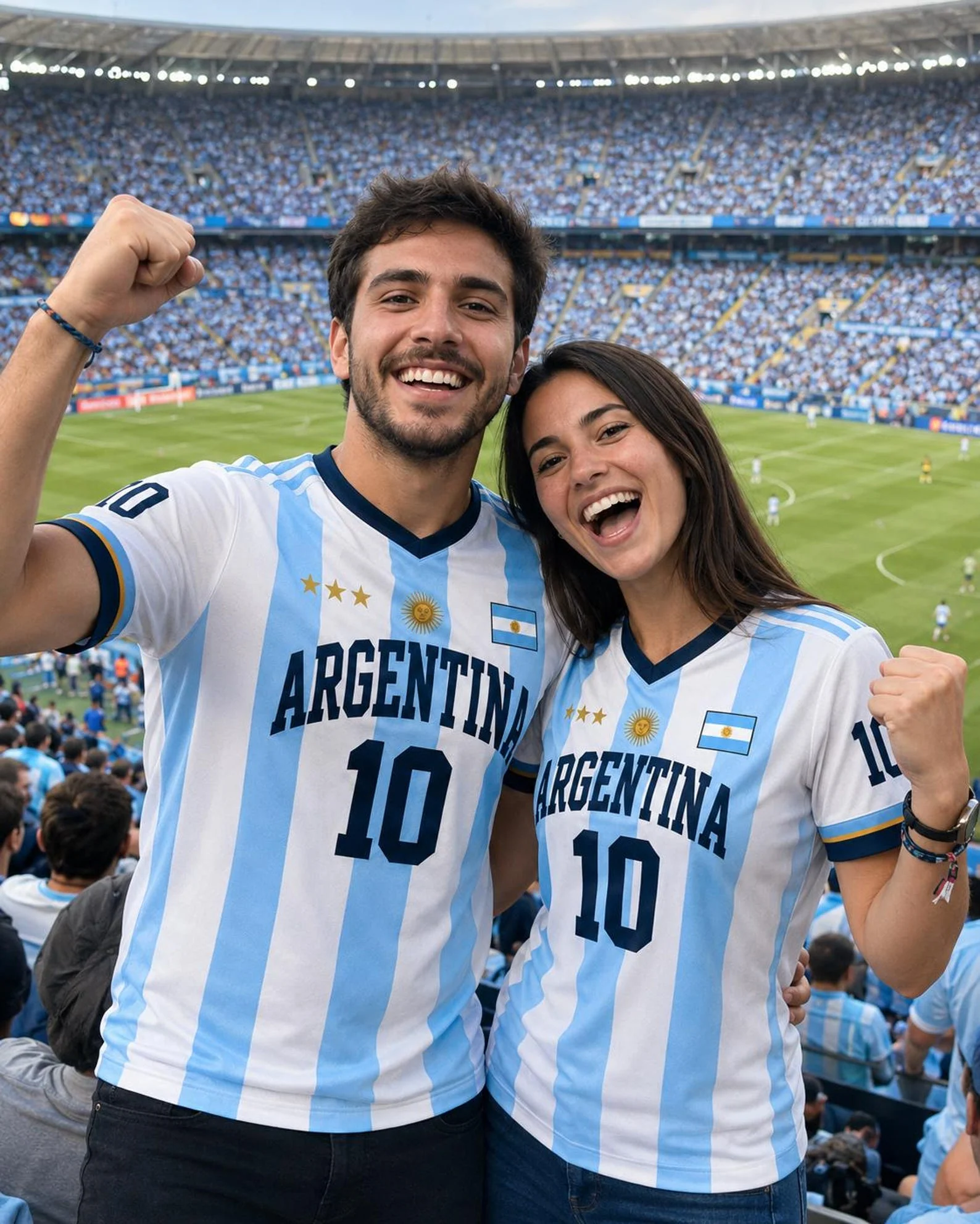 Argentina World Football Champion 2026 - Personalized Soccer Jersey - Gift For Soccer Lovers, Sport Fans