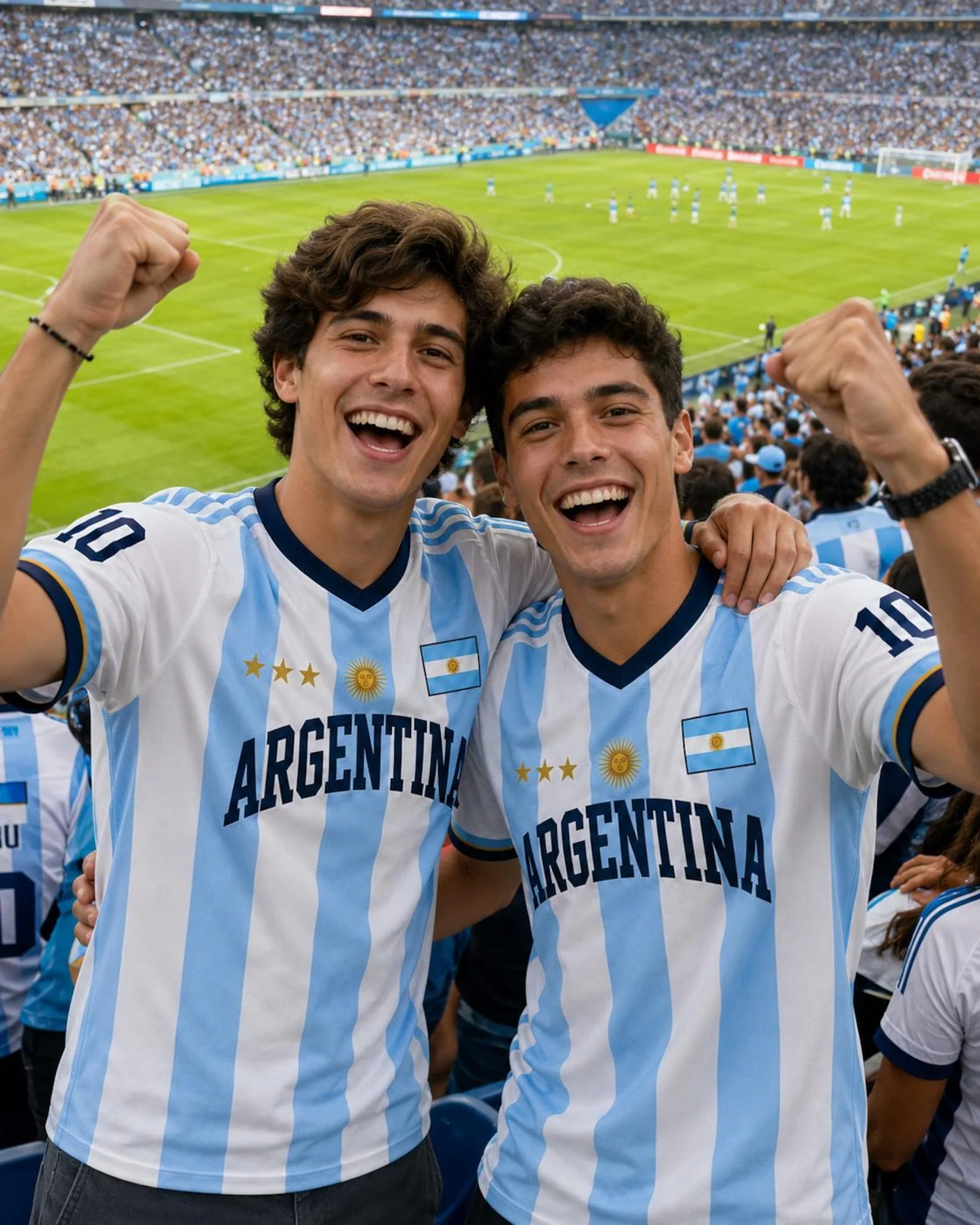 Argentina World Football Champion 2026 - Personalized Soccer Jersey - Gift For Soccer Lovers, Sport Fans - Image 3