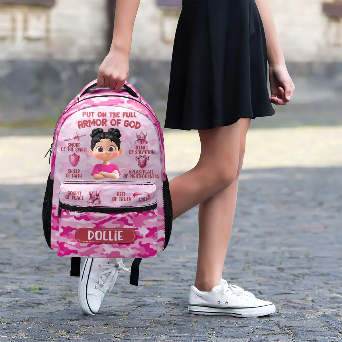 Armor Of God - Personalized Backpack - Gift For Kids, Back To School | GR29 TD118 - Image 5