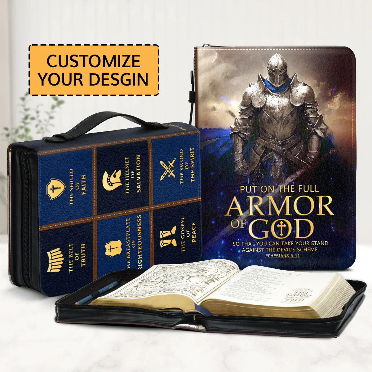Armor Of God | Personalized Bible Cover