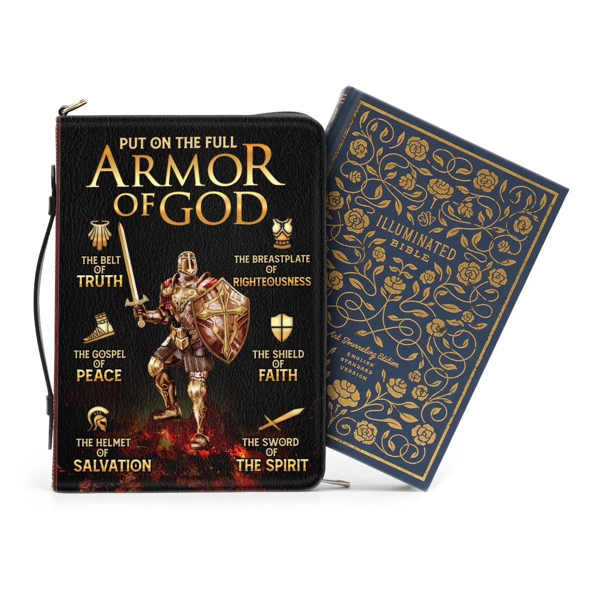 Armor Of God - Personalized Bible Cover TD118 - Image 2