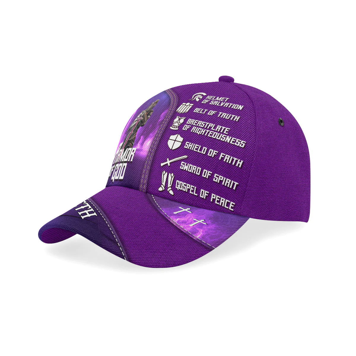Armor of God - Personalized Classic Cap - Christian Gift For Mom, Grandma BA01 - Image 2