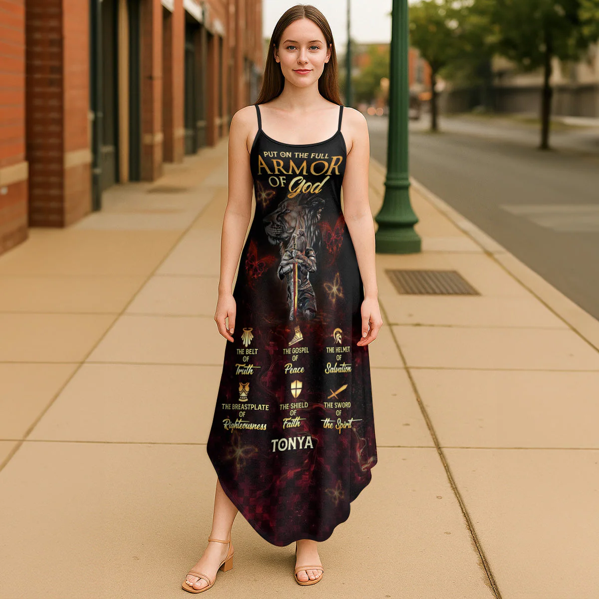 Armor Of God | Personalized Maxi Dress - Image 5