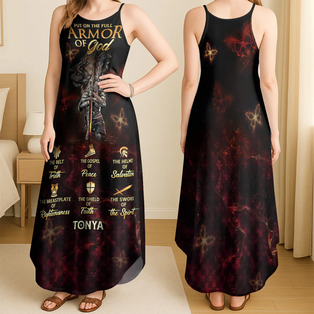 Armor Of God - Personalized Maxi Dress