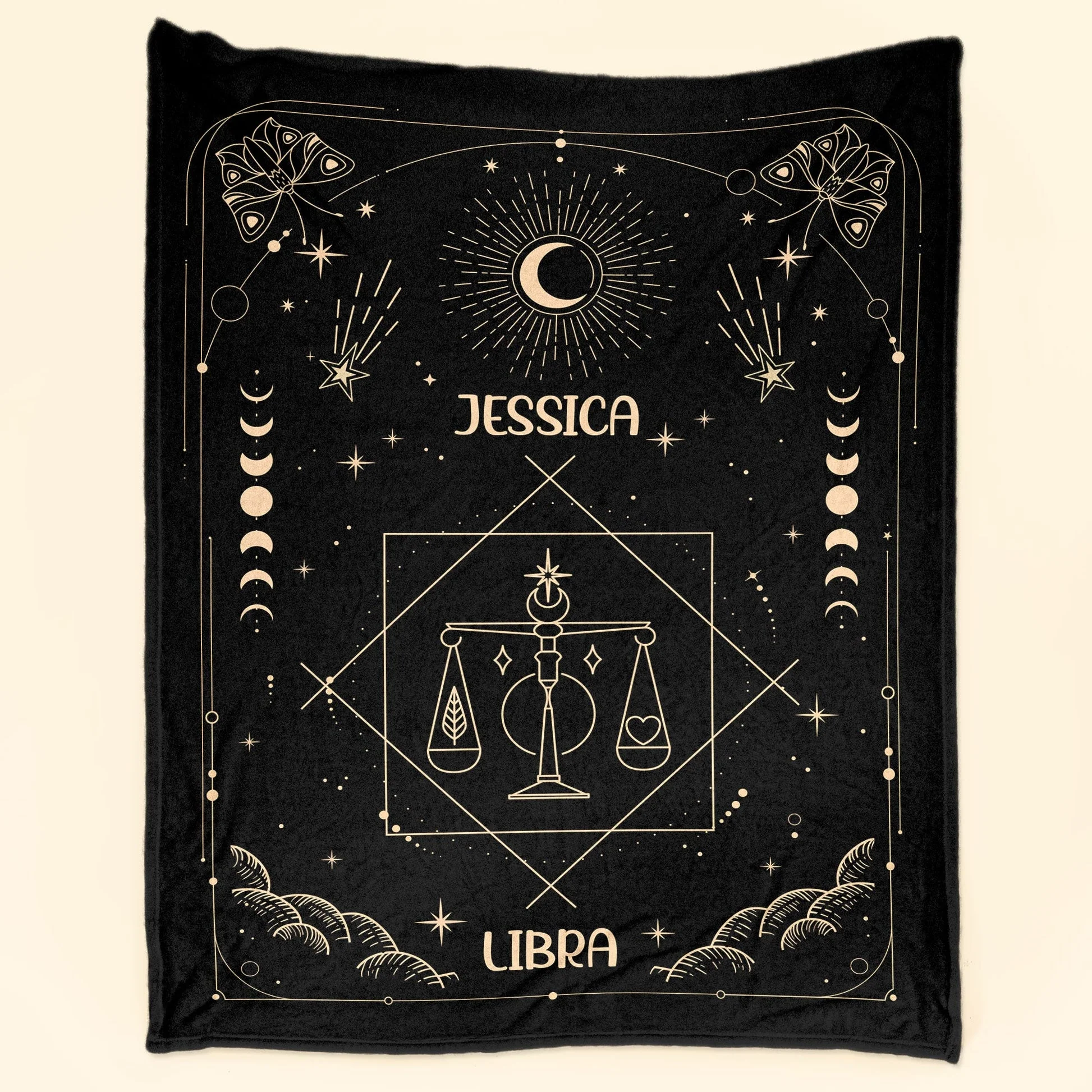 Astrology Celestial Zodiac - Personalized Blanket - Gift For Girls, Women HD95 - Image 2