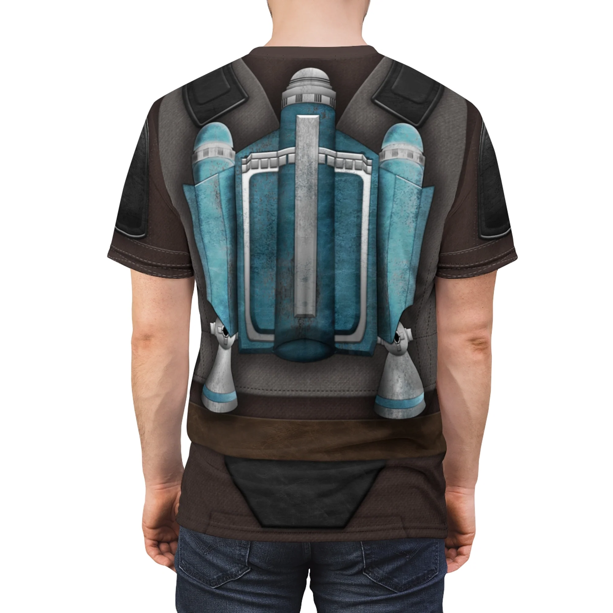 Axe Woves The Mandalorian Costume T-Shirt - Image 2