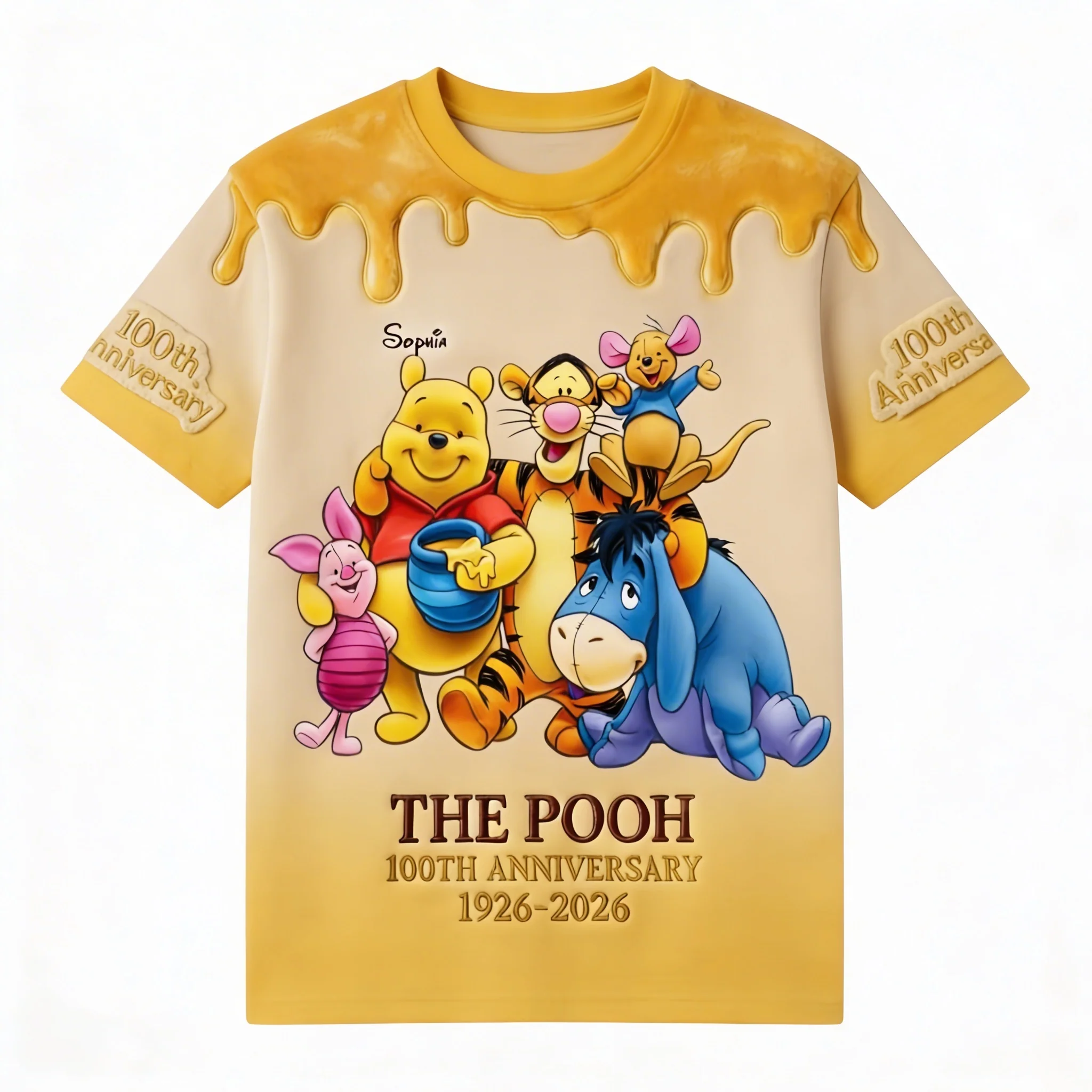 DSNY Group Of Honey Friends - Personalized All Over Shirt - Gift For Movie Fans - Image 3