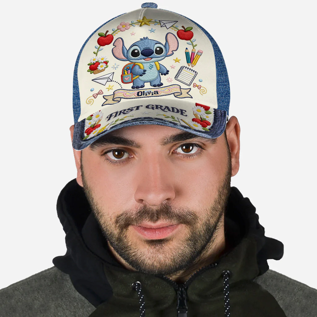 Back to School Gift - Personalized Classic Cap - Sti - Image 5
