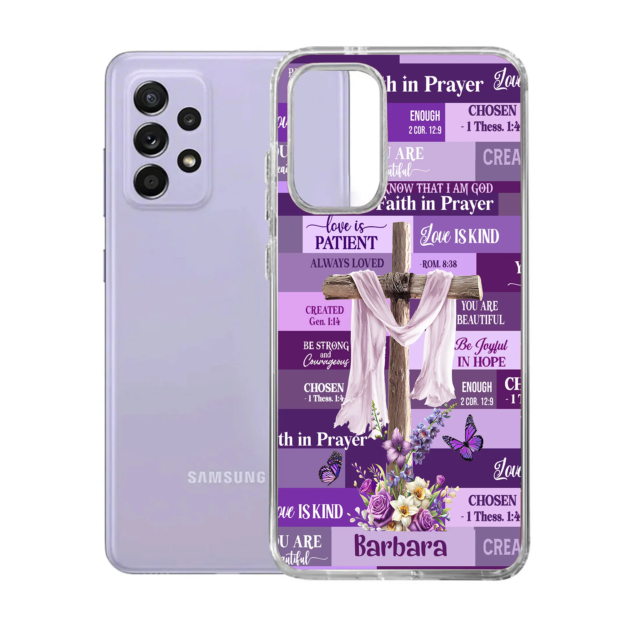 Be Still And Know That I Am God - Personalized Phone Case TD118 - Image 6