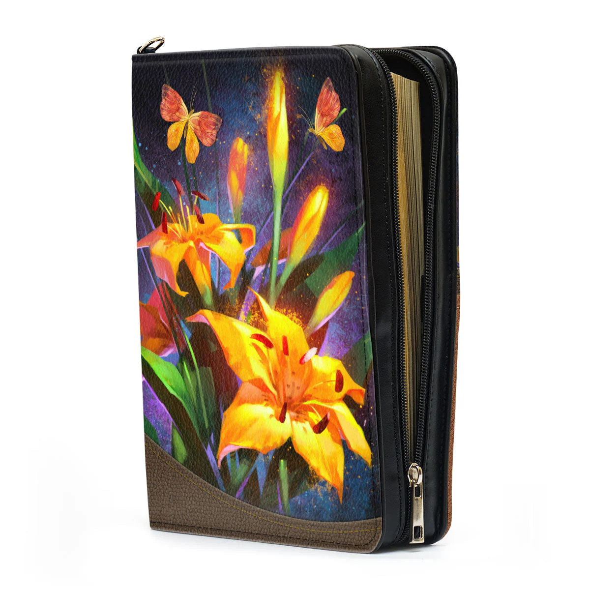 Because He Lives, I Can Face Tomorrow - Thoughtful Gift For Christians - Personalized Bible Covers - AT4080725 - Image 4