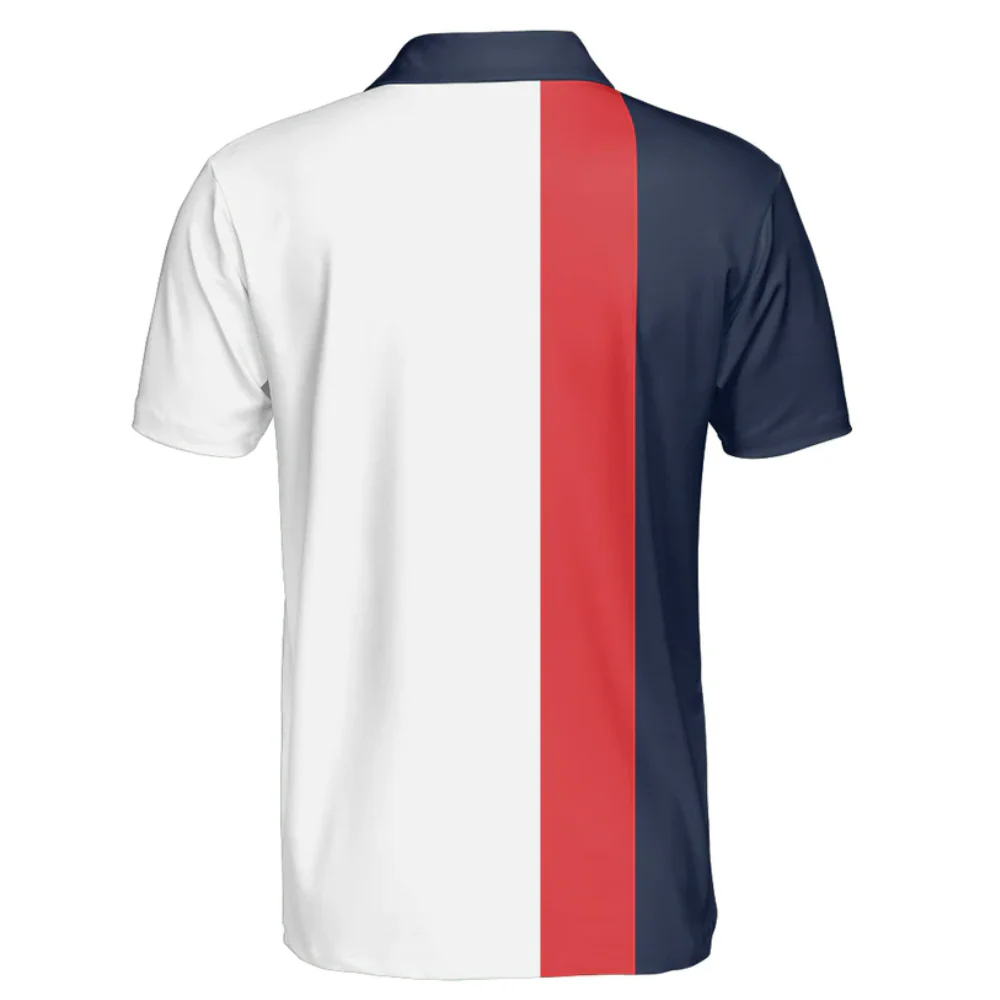 Best Dad By Par Golf - Gift For Father, Grandfather - Men Polo - Image 3