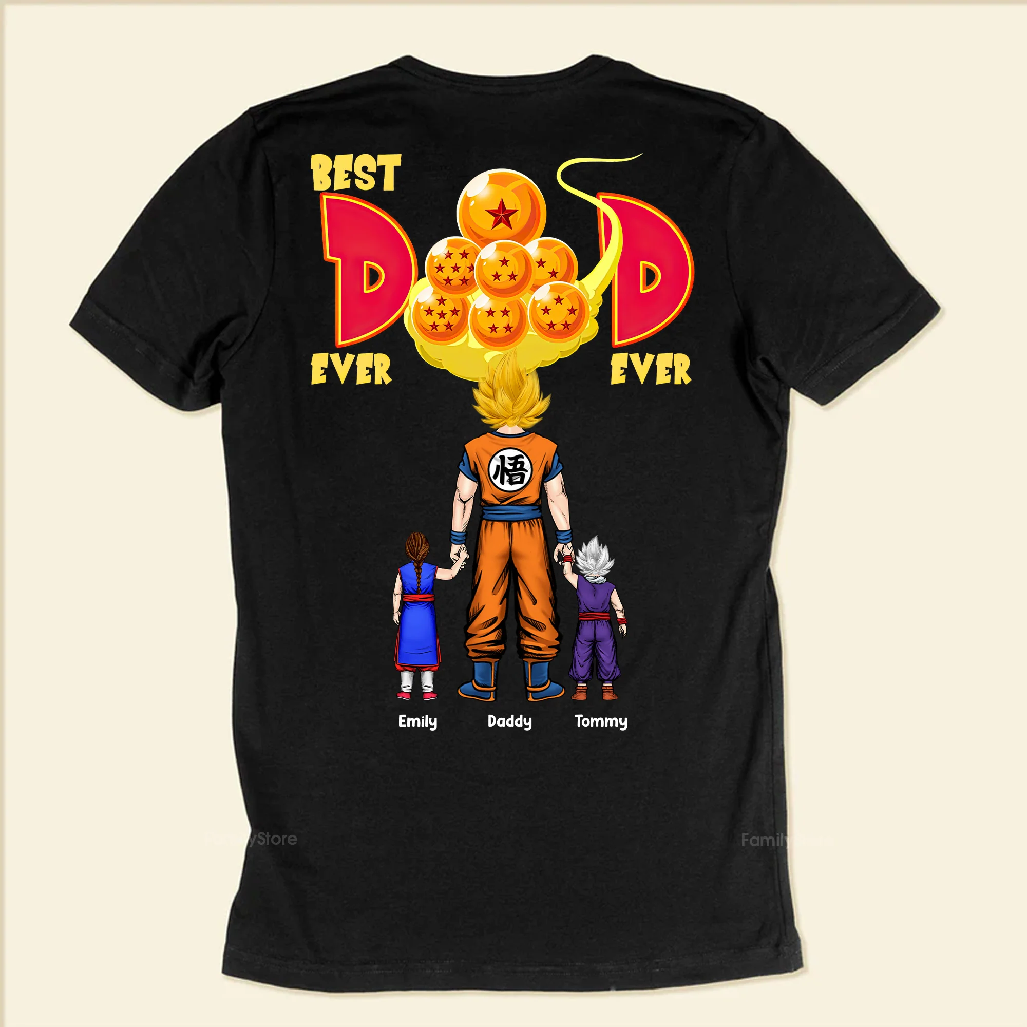 Best Dad Ever DrBa - Personalized Shirt - Gift for Dad | CL03 NH96 - Image 3