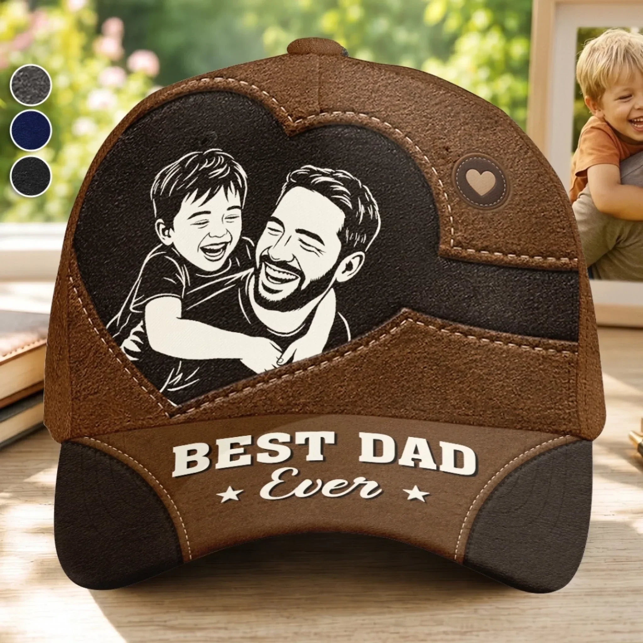 Best Dad Ever - Personalized Classic Cap - Gift For Dad