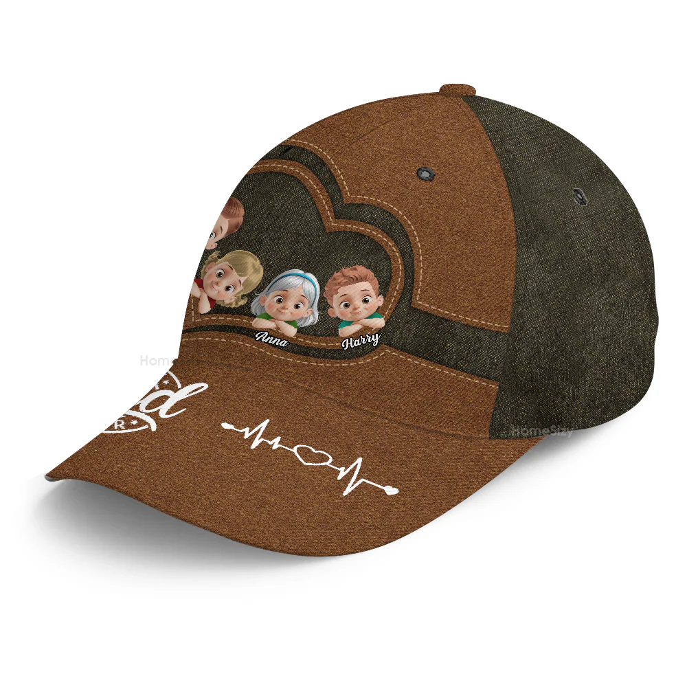 Best Dad Ever - Personalized Hat - Gift For Dad - Image 4