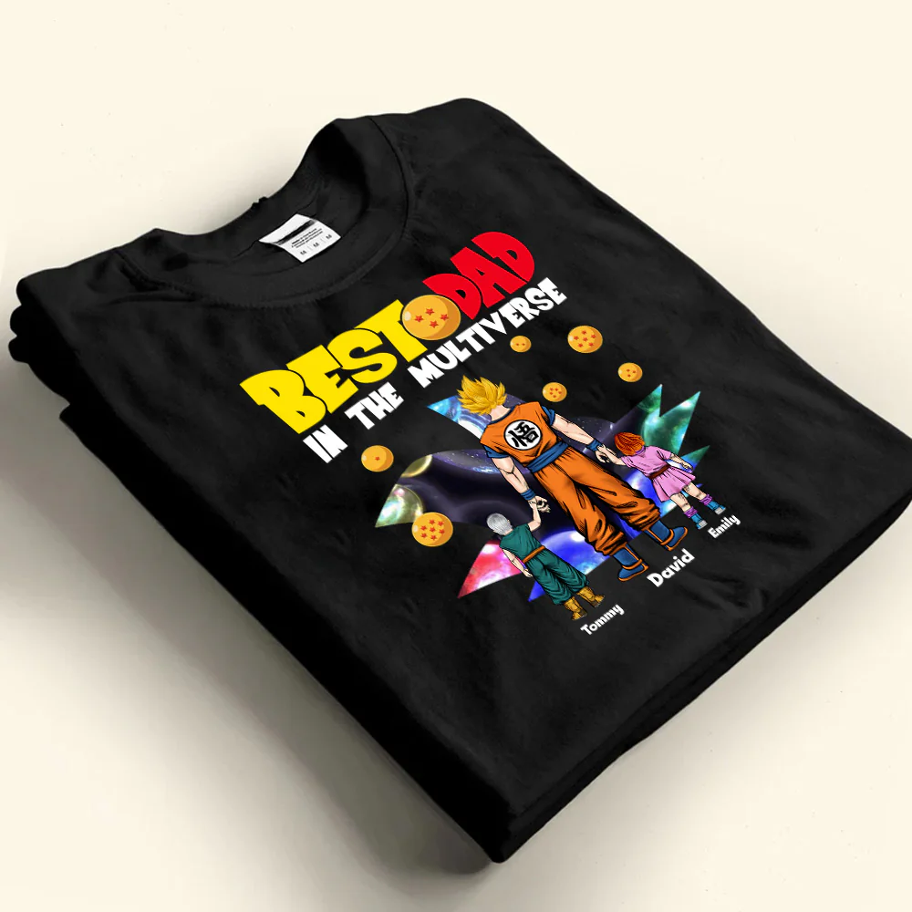 Best Dad In The Multiverse Ver DrBa - Gift For Father's Day - Personalized TShirt - Image 3