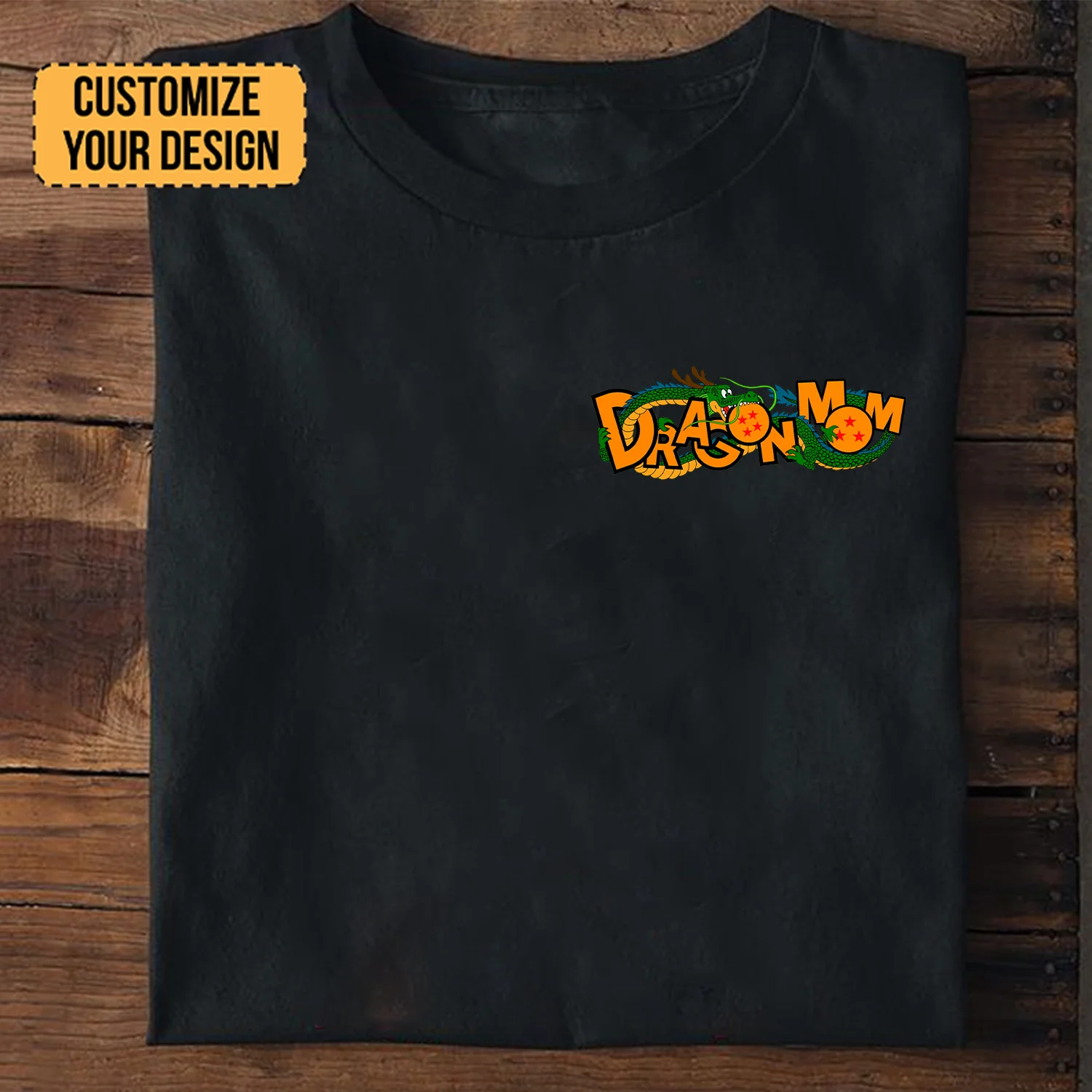 DrBa Best Mom Ever Dragon Mom - Gift For Mother - Personalized Shirt 2 Side - CL03 NH96 - Image 3