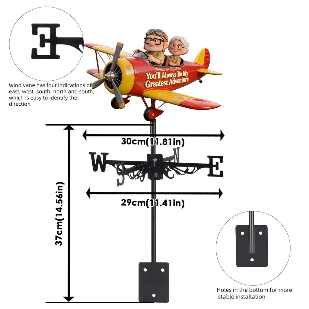 Bldo Family Pride 250th Anniversary - Personalized Weather Vane - Gift For Patriots, Movies Fan - Image 5