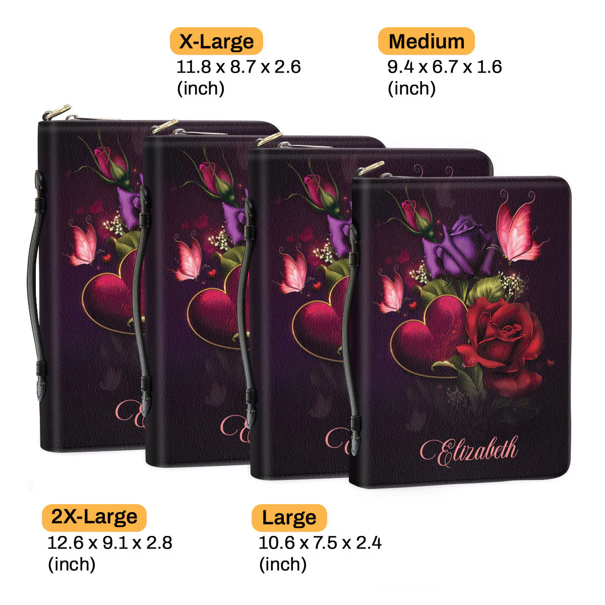 Blessed Are The Pure In Heart For They Shall See God - Awesome Personalized Bible Covers - AT4081421 - Image 6