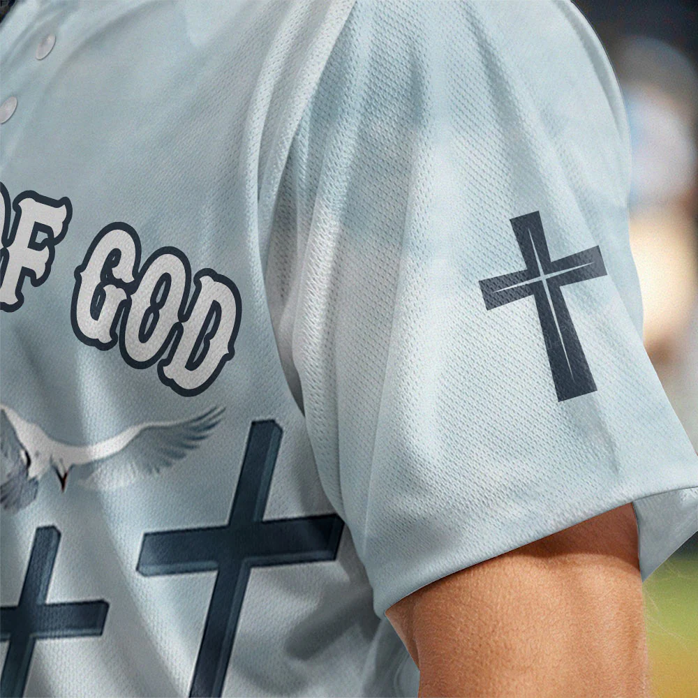 Blessed by GOD Loved by JESUS Led by the SPIRIT Baseball Jersey Bundle - Image 6