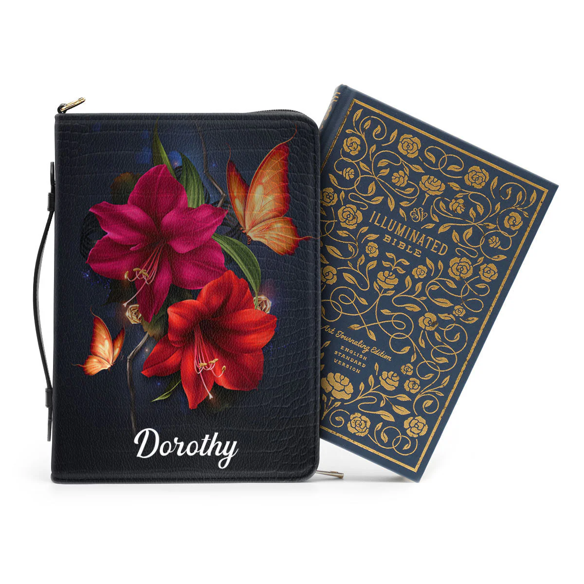 By Grace Through Faith - Thoughtful Gift For Christians - Personalized Bible Covers - AT4080732 - Image 3