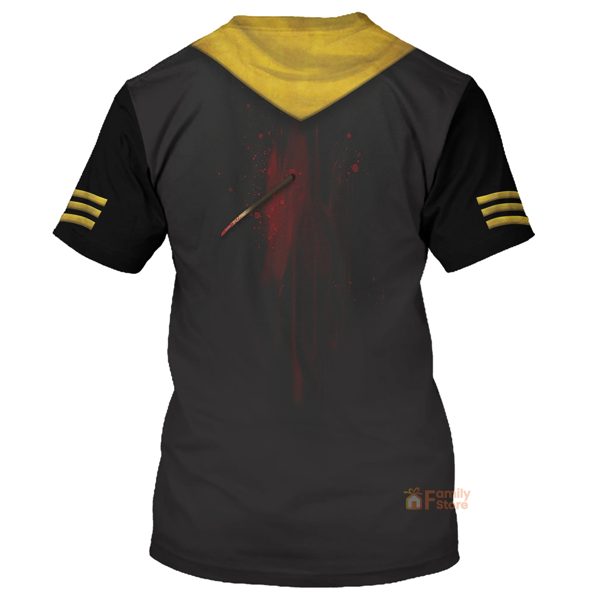 Cadaver Dans Neckerchief Scarf Haunted Mansion Costume T-Shirt - Image 2