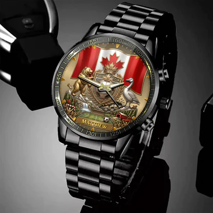 Cananda Soccer Championship 2026 - Personalized Hand Watch - Gift For Sport Lovers - Image 5