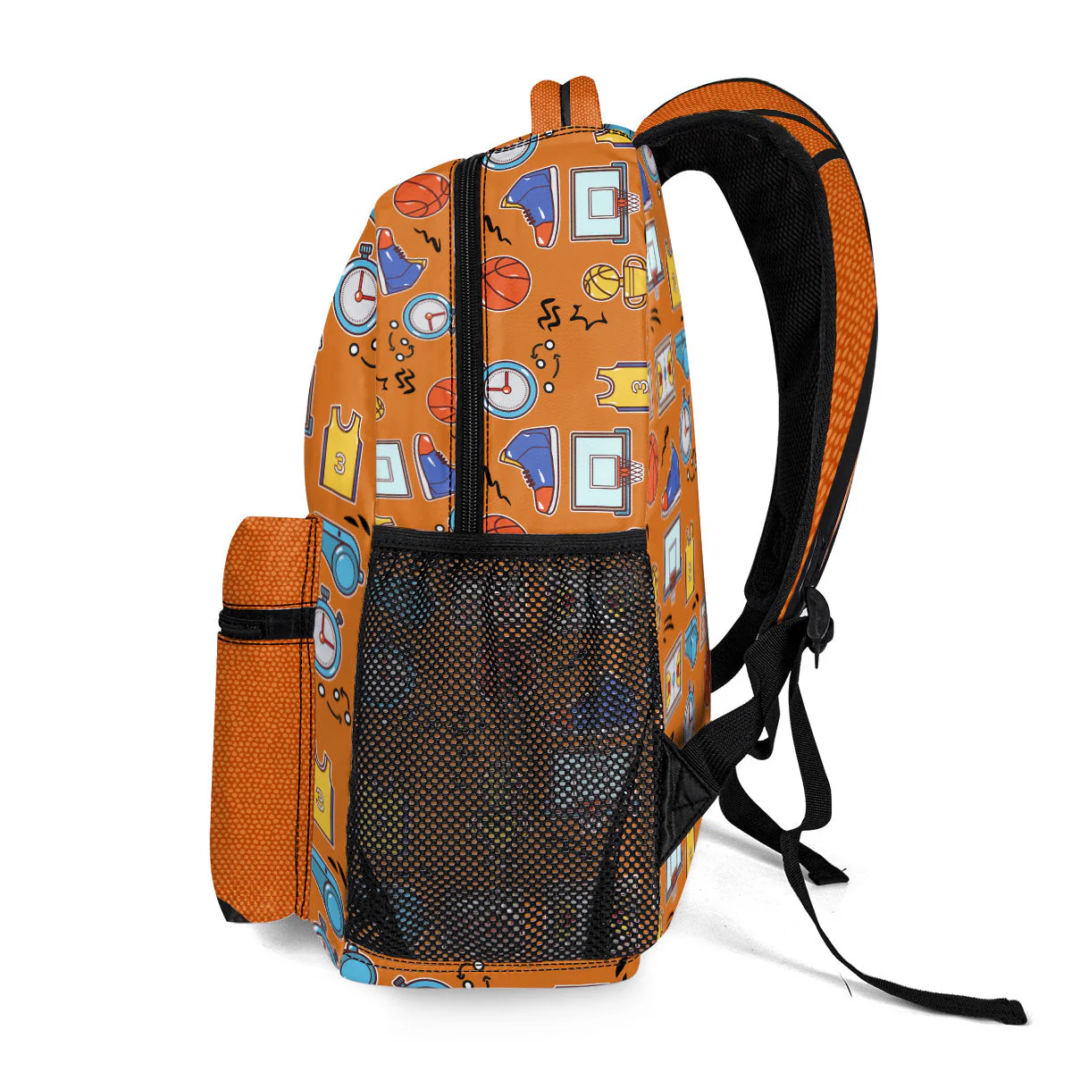 Cartoon Sport - Personalized School Backpack - Gift For Kids |HD95 - Image 3