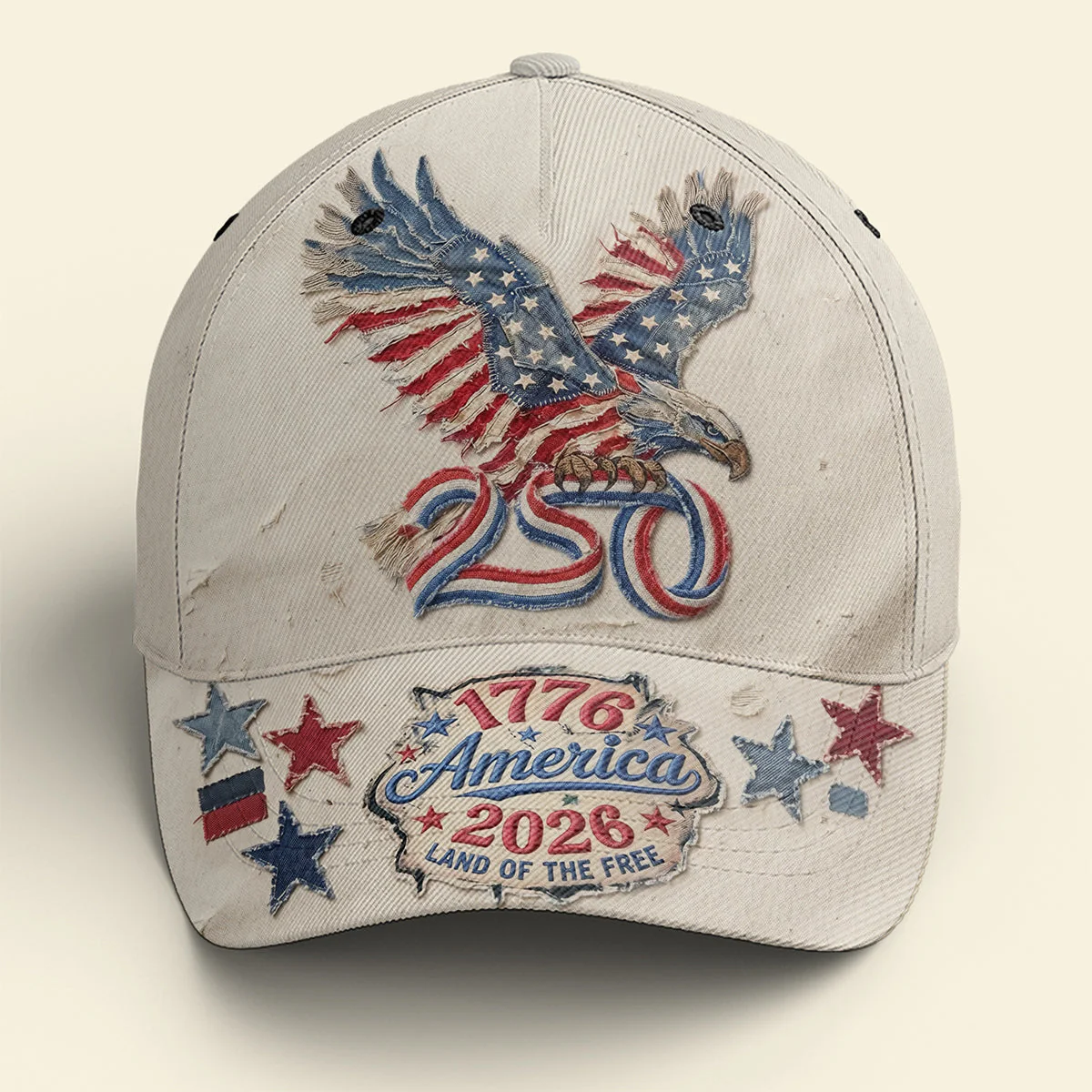 Celebrate 250 Years Of America Freedom - Personalized Classic Cap - Gift For Patriots - Image 4