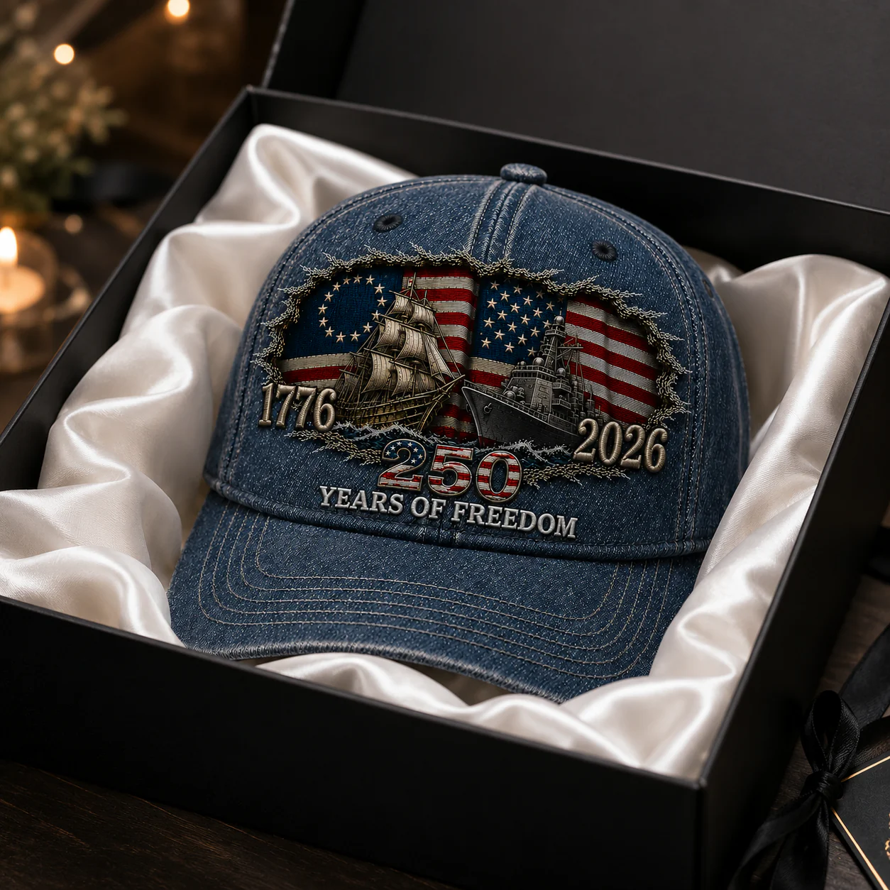 Celebrate 250 Years Of America Freedom - Personalized Classic Cap - Gift For Patriots