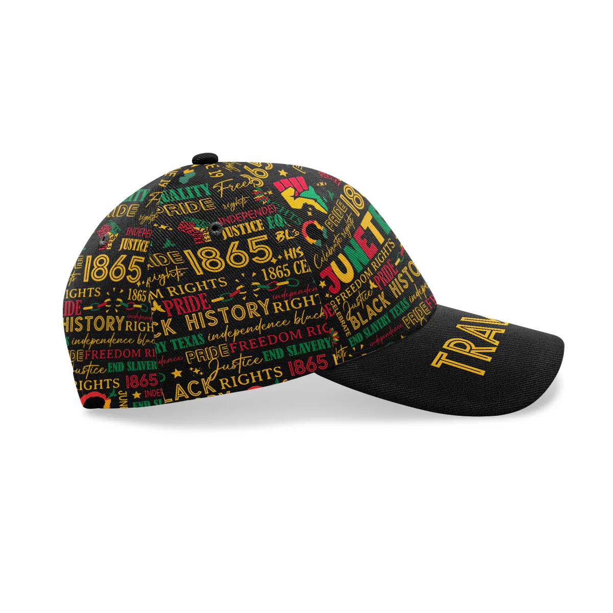 Celebrate Juneteenth Freedom Day - Personalized Classic Cap -  Juneteenth, Black Pride - Image 7