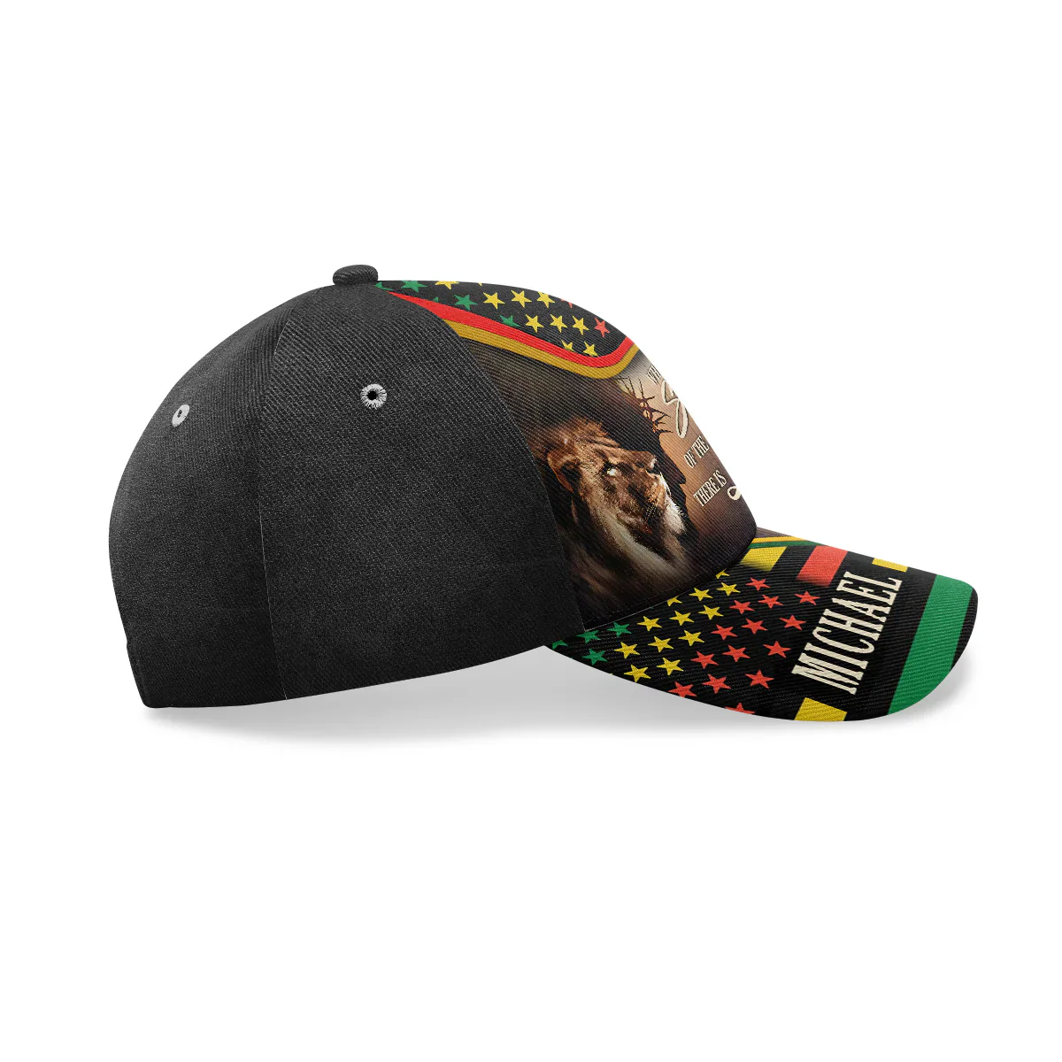 Where The Spirit Of The Lord Is There Is Liberty - Personalized Classic Cap - Juneteenth, Black Pride - Image 6