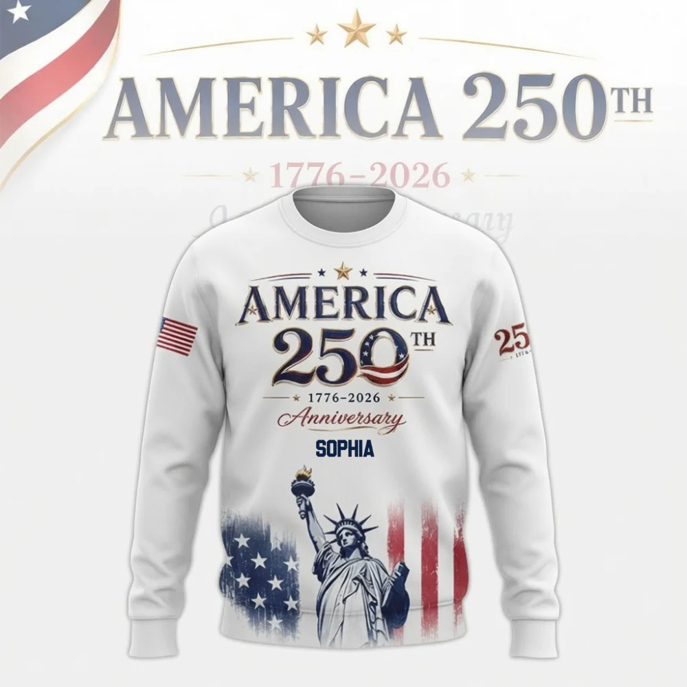 Celebrate USA 250th Anniversary - Personalized All Over Shirt - Gift For Patriots - Image 5