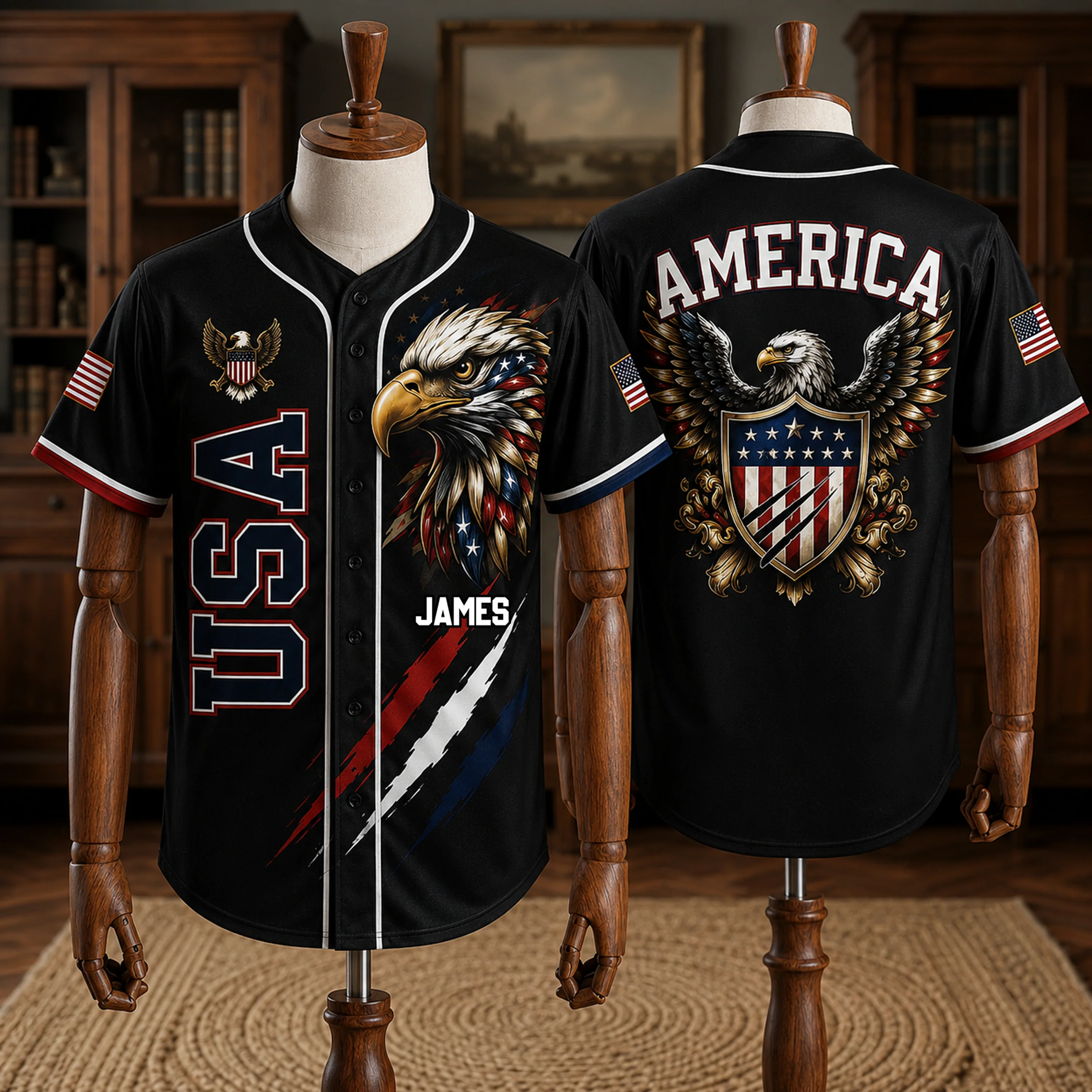 Celebrate USA 250th Anniversary - Personalized Baseball Jersey For Adult, Kid - Gift For Patriots - Image 8