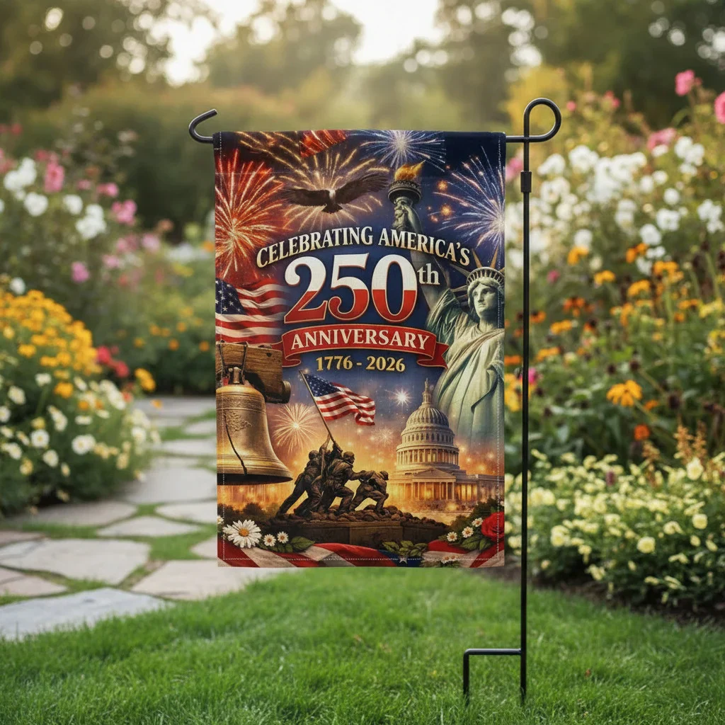 Celebrating America's 250th Anniversary - Patriotic Flag - Gift For Family - Image 2