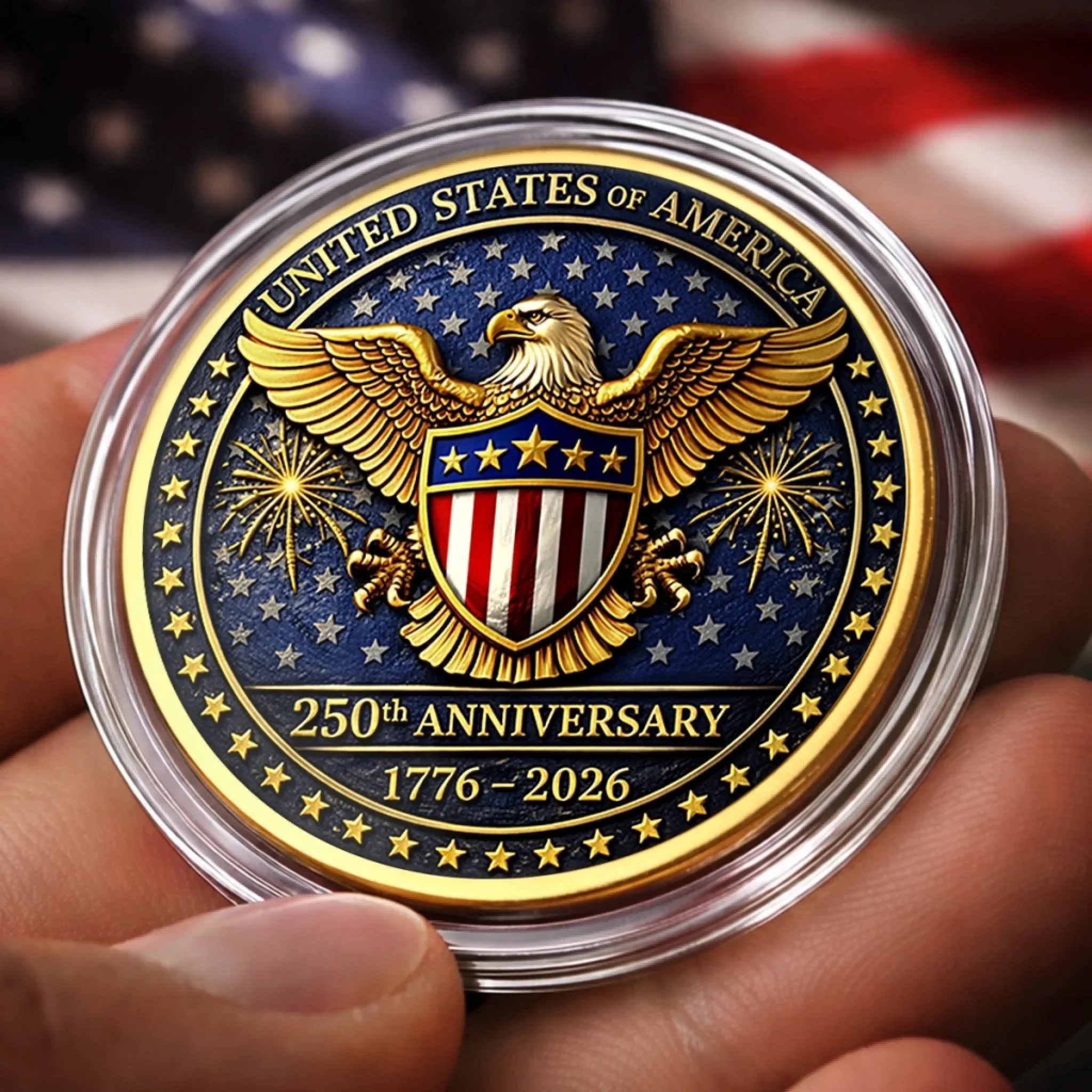 Celebrating Liberty Together - Commemorative Coin - Gift For Patriotic | HN02 - Image 3