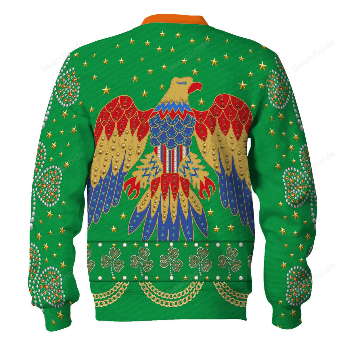 Elvis Presley EAGLE Green - Costume Cosplay Hoodie Sweatshirt Sweatpants CSELV036 - Image 5